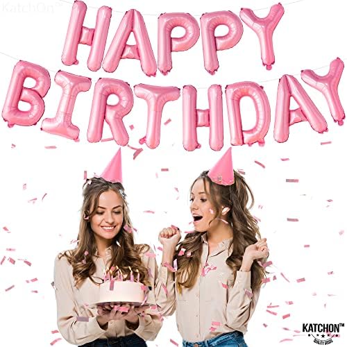KatchOn Light Pink Number 3 Balloon Pack of 2 40 Inch