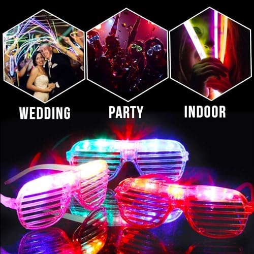 125 Pack Glow in the Dark Party Supplies