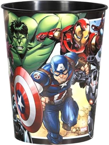 Unique Plastic Stadium Cup 16 Oz Avengers