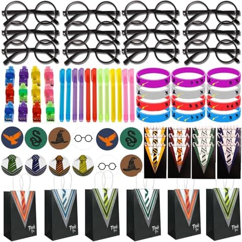 84 Pcs Wizard School Party Favors Set for Kids