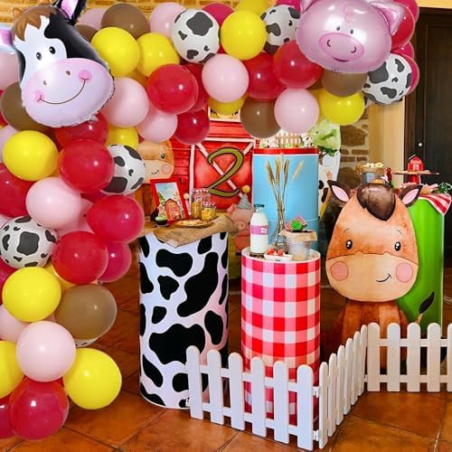 Farm Animal Balloon Arch Kit for Kids Birthday Party