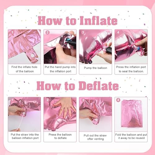 Sleepover Party Balloon Set for Girls