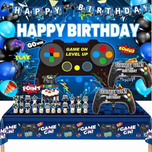 Video Game Birthday Party Decoration Kit