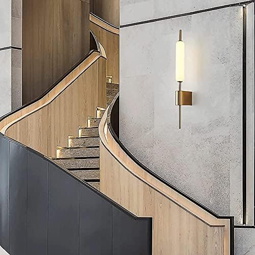 Oriental Style LED Wall Light with Glass Shade