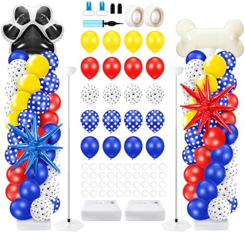 Kasyat 2 Sets Dog Paw Balloon Arch Kit