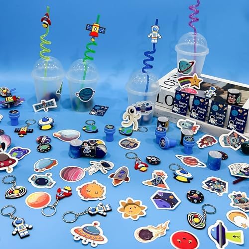 LiYiQ 161 Pcs Space Party Favor Pack