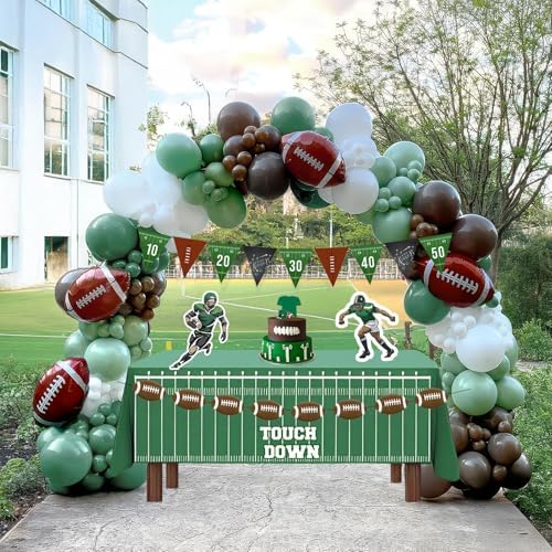 Football Party Decorations Kit 120PCS