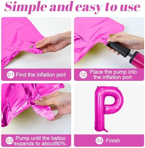 Lets Pawty Balloons Banner Hot Pink Dog Party Decorations