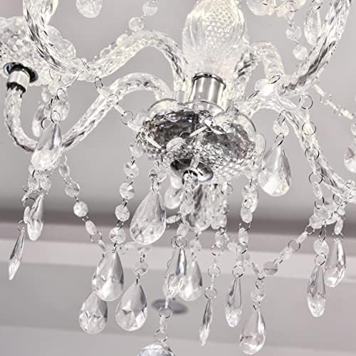 5 Light Crystal Hanging Pendant Light Chandelier