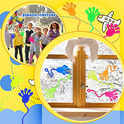 Chivao 500 Pcs Mini Stretchy Sticky Toys 1 14 Inch