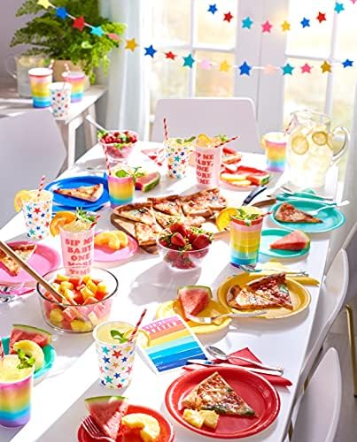 American Greetings Rainbow Party Cups 8 Count