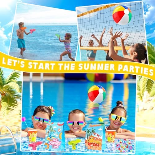 Pool Party Favors 132PCS Summer Kids Toys for Beach Parties