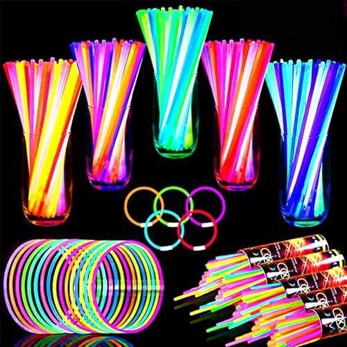 TURNMEON 960 Pack Ultra Bright Glow Sticks
