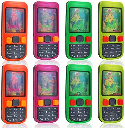 10 Pack Handheld Water Ring Game Party Favors for Kids