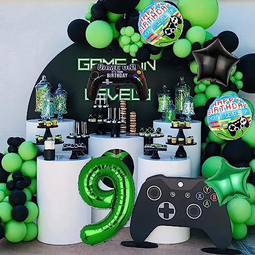 6Pcs Video Game Themed Balloons for Birthday Parties