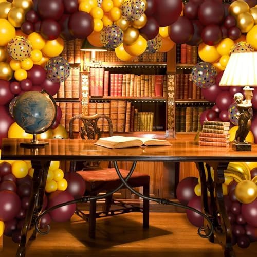 Amandir Magical School Balloons Arch Garland Kit 170Pcs