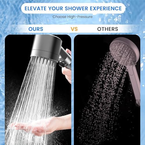 High Pressure Handheld Shower Head with Filter