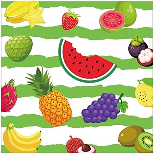 40pcs Fruit Pattern Paper Napkins for Summer Parties