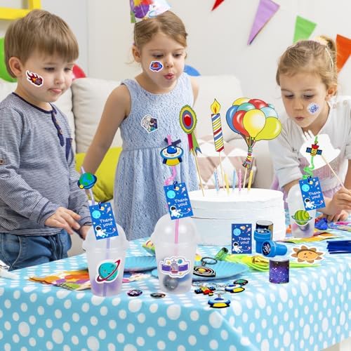 LiYiQ 161 Pcs Space Party Favor Pack