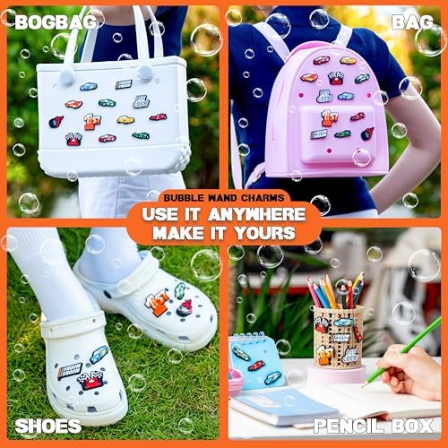 Race Car Party Favors for Kids 24PCS Bubble Wands