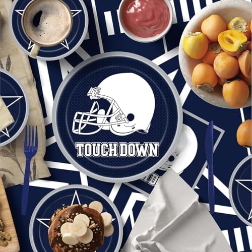 122PCS Football Party Tableware Set for 20 Guests