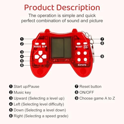 Video Game Party Favors Set with 26 Classic Games