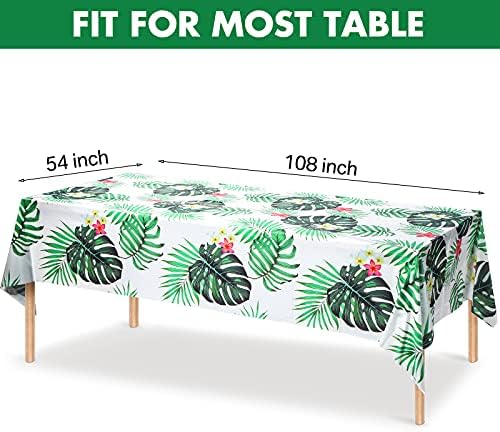 Tatuo 5pcs Jungle Animal Theme Tablecloths Set