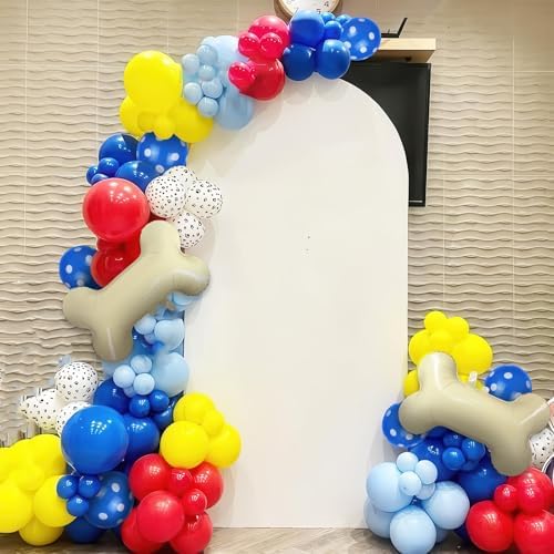 Dog Paw Balloons Set for Kids Party Theme
