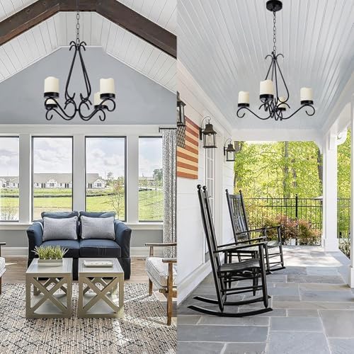 Battery Operated Chandelier for Outdoor Decor