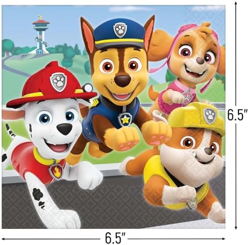 Paw Patrol Adventures Luncheon Napkins 16-Pack