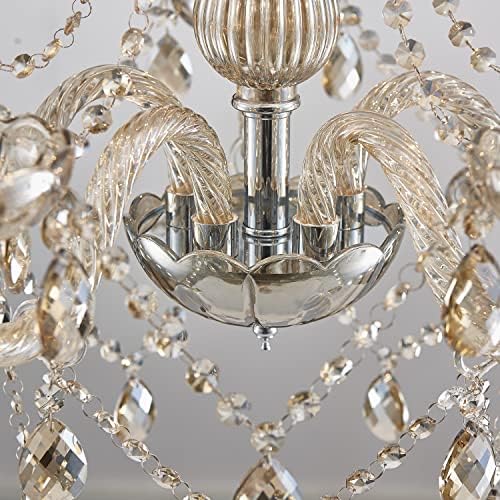 Saint Mossi 5 Light Crystal Chandelier for Home Decor
