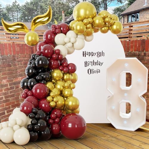 137PCS Magical Balloon Arch Garland Kit for Fantasy Parties