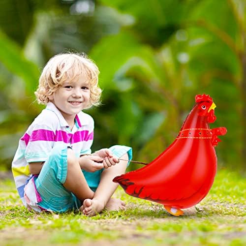 Grevosea 6 Farm Animal Balloons for Birthday Party Decor