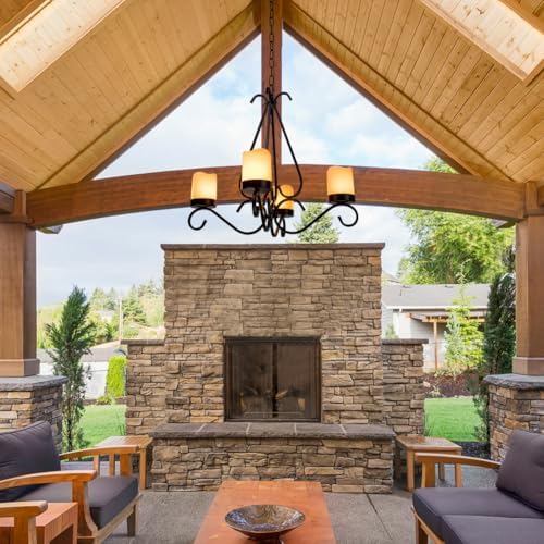 Battery Operated Chandelier for Outdoor Decor