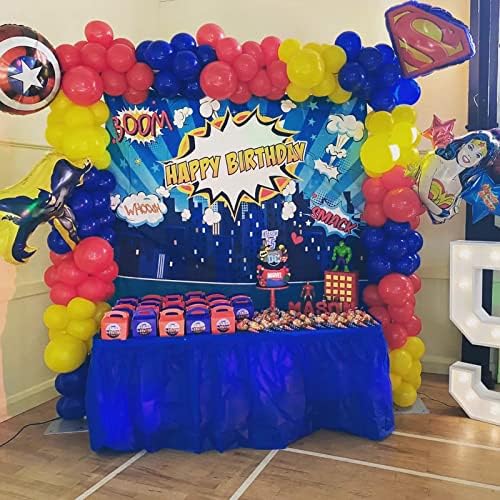 Felice Arts Superhero Balloons Garland Kit