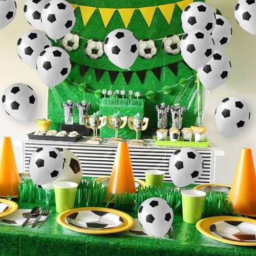 30pcs Soccer Balloons for Soccer Party Decorations