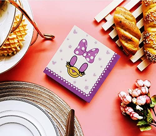 40PCS Pink Minnie Mouse Party Napkins