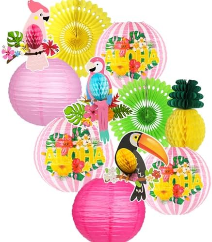 Luau Party Decorations Kit - Hawaiian Theme