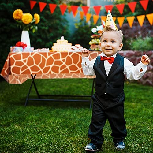 Tatuo 5pcs Jungle Animal Theme Tablecloths Set