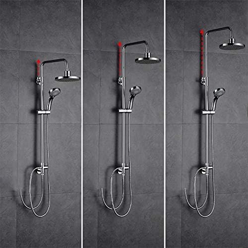 Swivel Shower Column with Hand and Rain Shower Heads 1