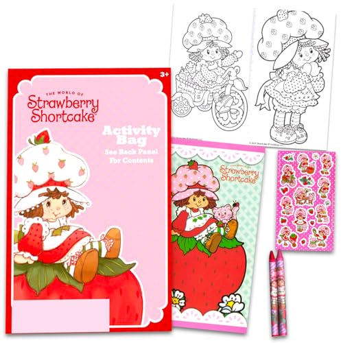 Strawberry Shortcake Party Favors Set for Kids