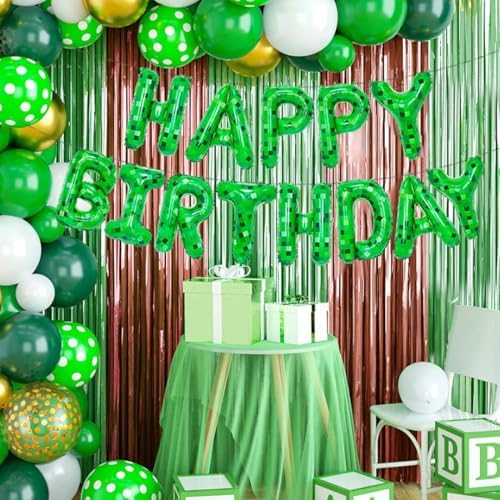 Pixel Birthday Balloons Happy Birthday Decorations for Boys