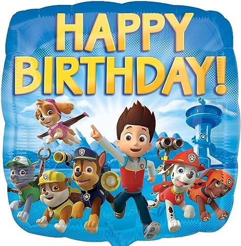Anagram 3rd Birthday Police Rescue Balloon Decorations