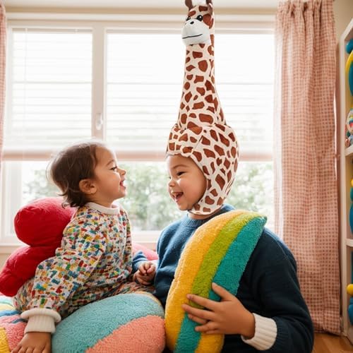 Giraffe Costume Hat Plush Headband Fun Party Hat