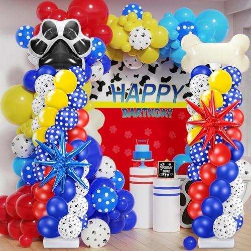 Kasyat 2 Sets Dog Paw Balloon Arch Kit