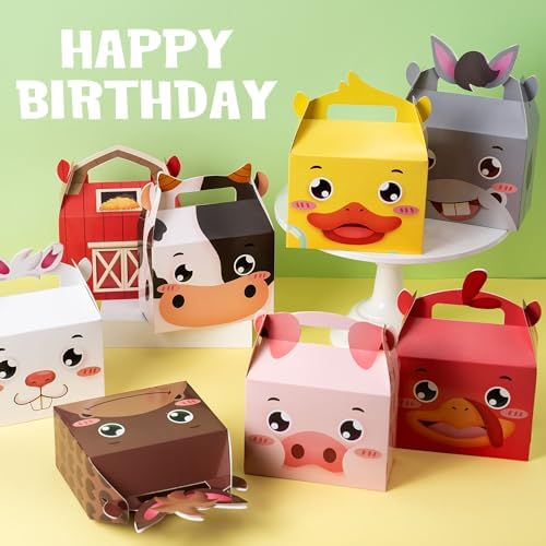 Farm Animals Birthday Party Favor Set 82pcs