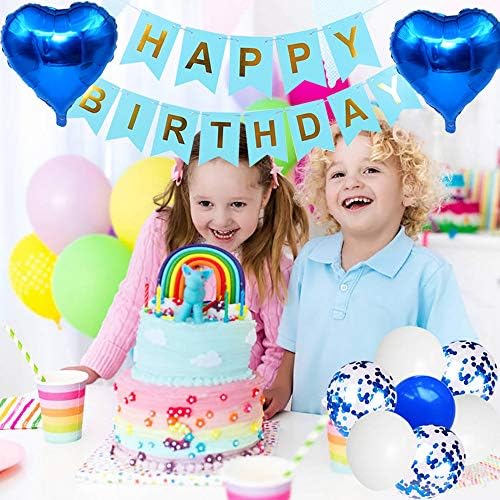 Huture 7th Birthday Balloon Decor Kit