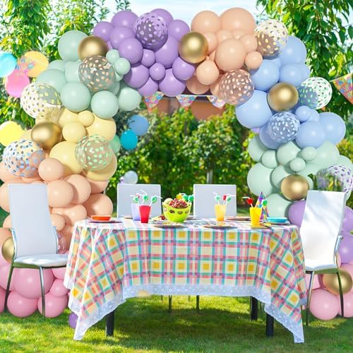 Amandir 164PCS Pastel Balloon Garland Kit