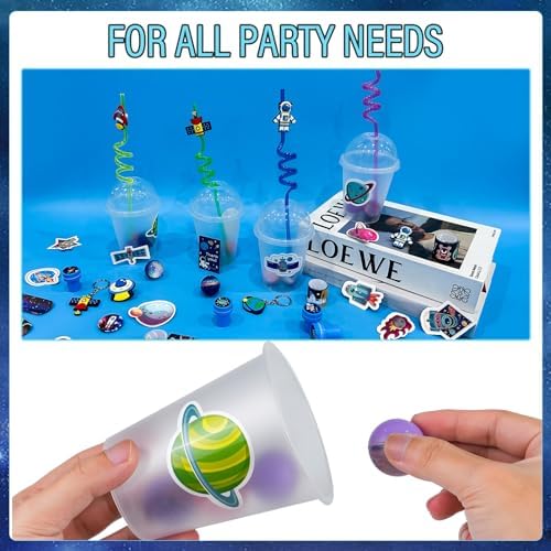 LiYiQ 161 Pcs Space Party Favor Pack
