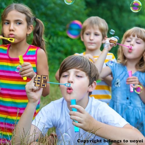 Western Cowboy Party Favors 24Pcs Bubble Wand Set